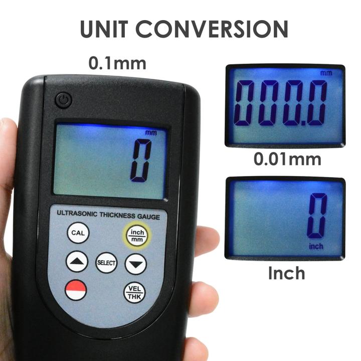 Landtek รุ่นTM-1240เครื่องวัดความหนาสำหรับโลหะDigital Ultrasonic Thickness Meter0.75～400mm