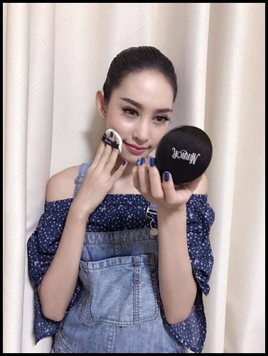 แป้งพัฟมิเร่อ Mirror Ribbons Bk beauty MirrorThailand Cosmetic