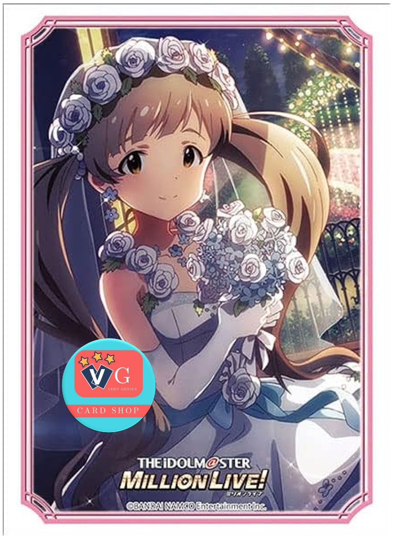 สลีฟบัดดี้ไฟท์ Bushiroad Sleeve Collection HG Vol.3452 The Idolmaster Million Live! Welcome to the New St@ge Hakozaki Serika ซองใส่การ์ด โปเกมอน 75ใบ