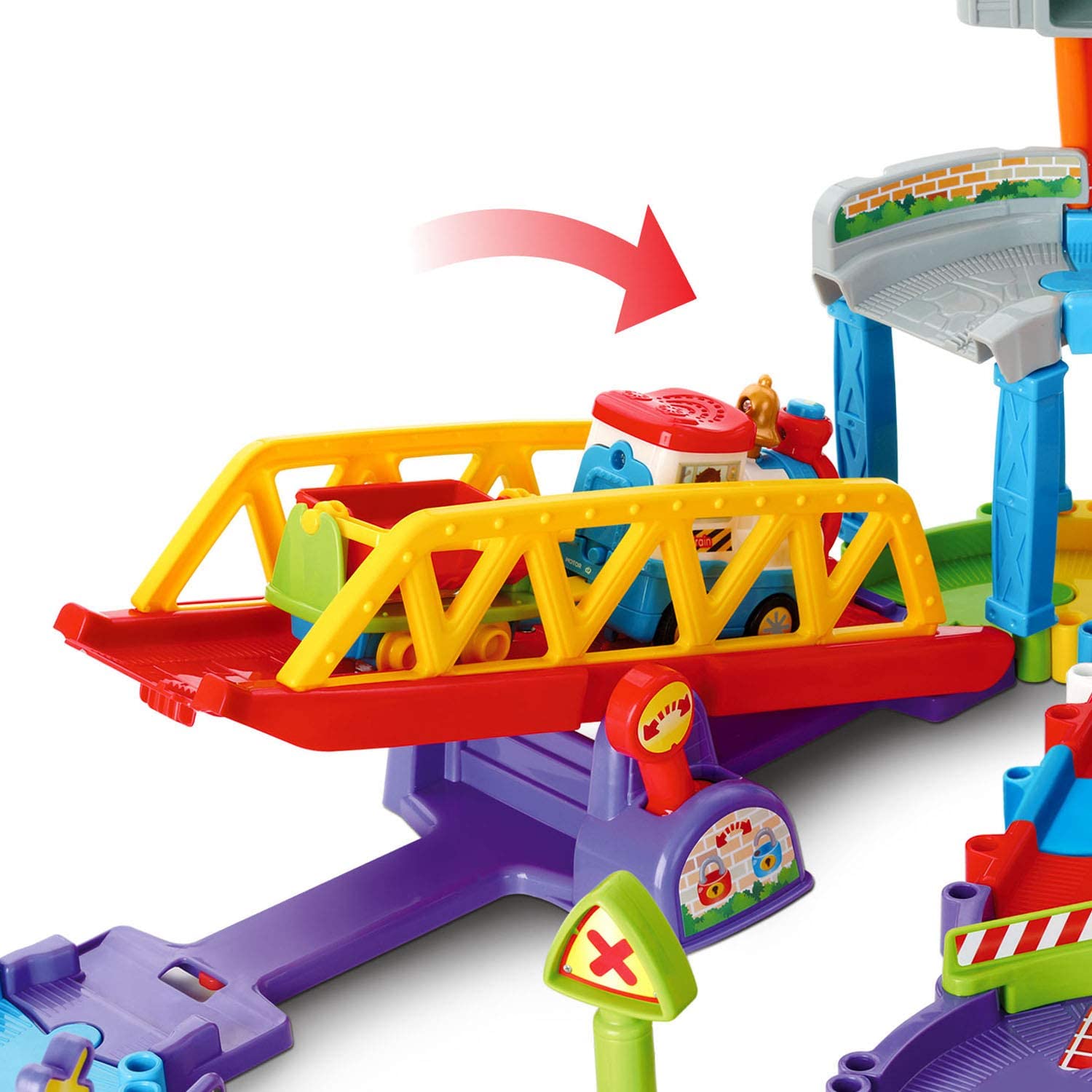 วีเทค VTech Go! Go! Smart Wheels Roadmaster Train Set, Multicolor ราคา 3390 บาท