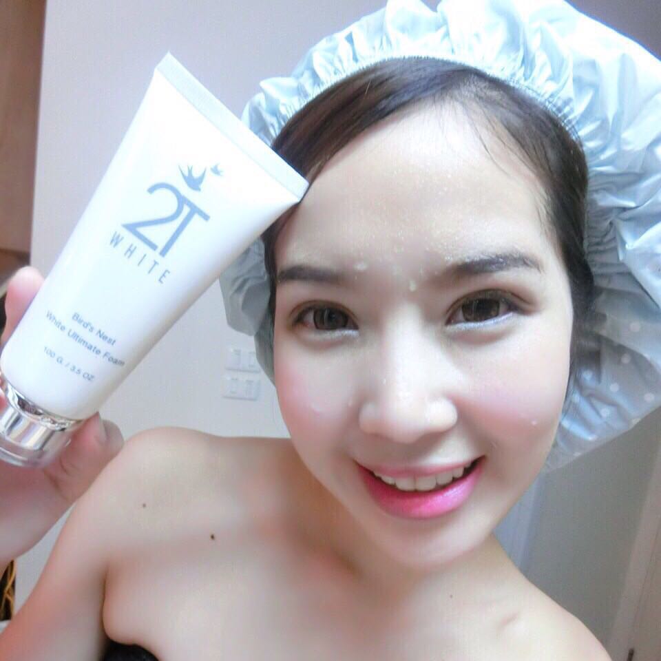 โฟมรังนก ทูที ไวท์ (2T Bird's Nest White Ultimate Foam)