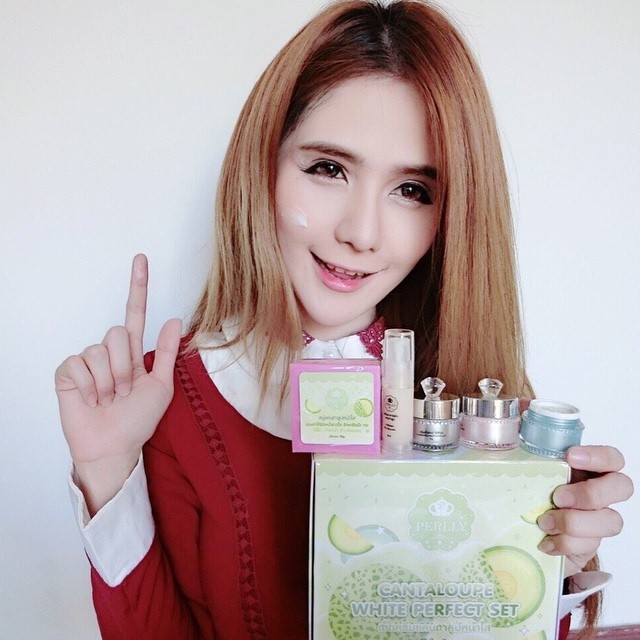 ครีมแคนตาลูปหน้าใส (CANTALOUPE WHITE PERFECT SET)