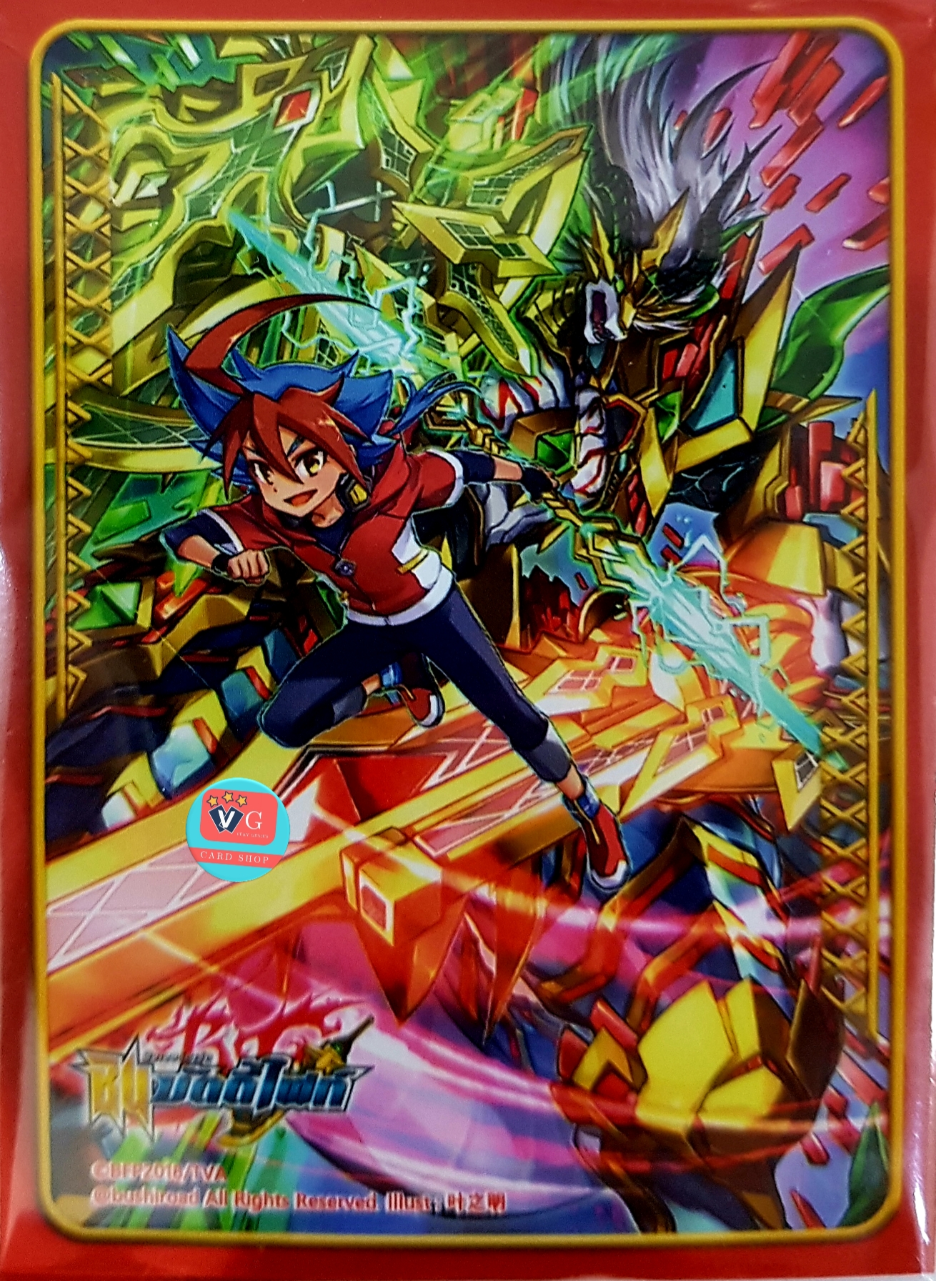 สลีฟยูกะ การ์แกนทัวร์ ดูอัลโหมด ซองใส่การ์ดบัดดี้ไฟท์ S Manga Sleeve Collection Vol.15 Yuga Gargantua Dual Mode