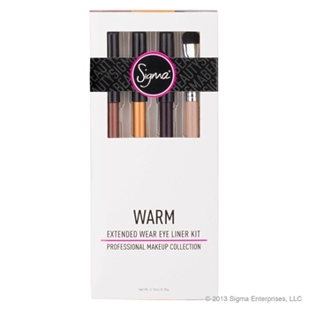SIGMA :: Extended Wear Eye Liner Kit - Warm อายไลเนอร์ชุด 3 ด้าม พร้อมแปรง E20 โทนอบอุ่น