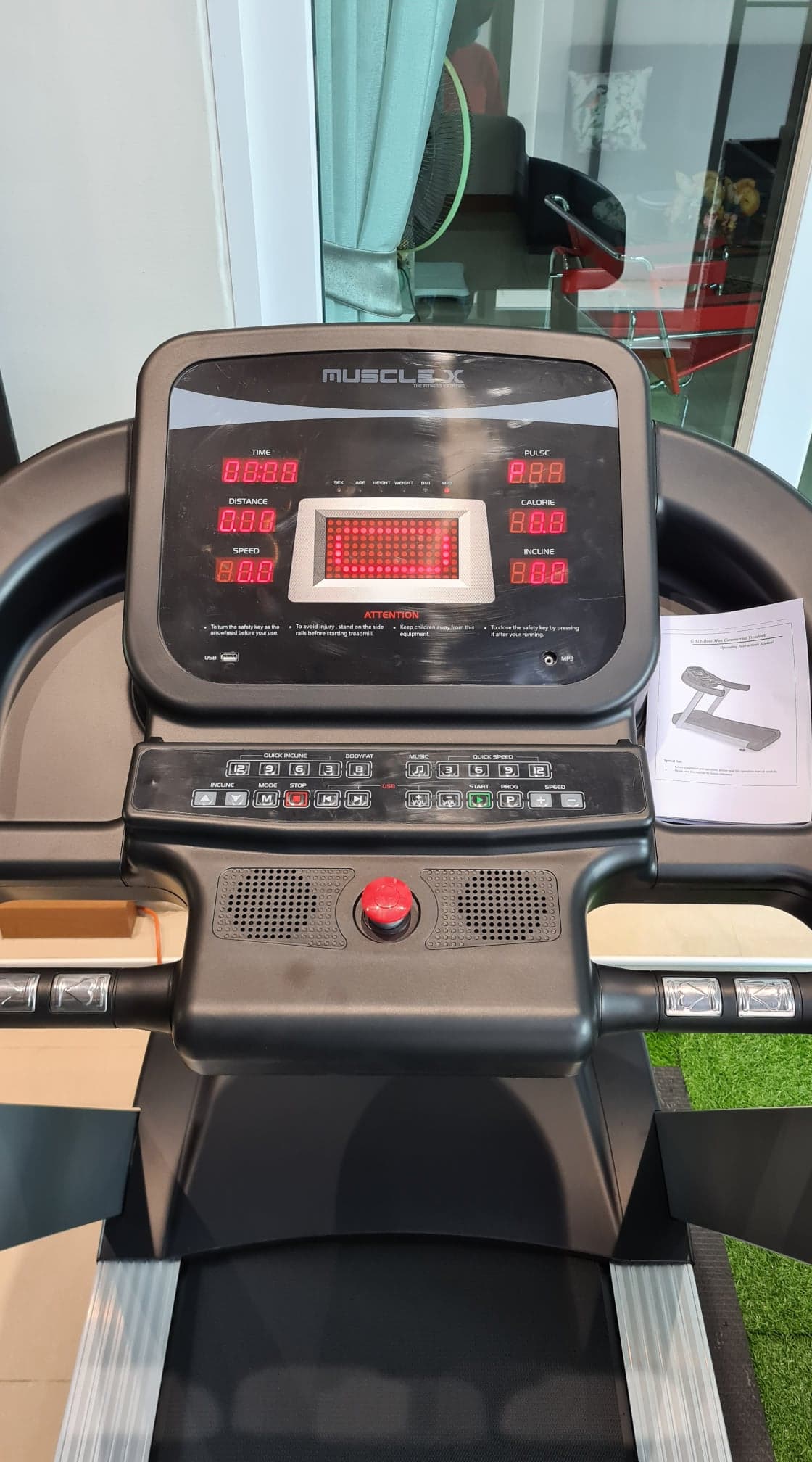 ลู่วิ่งไฟฟ้าฟิตเนส MuscleX G515 /AC 7Hp Commercial-Grade