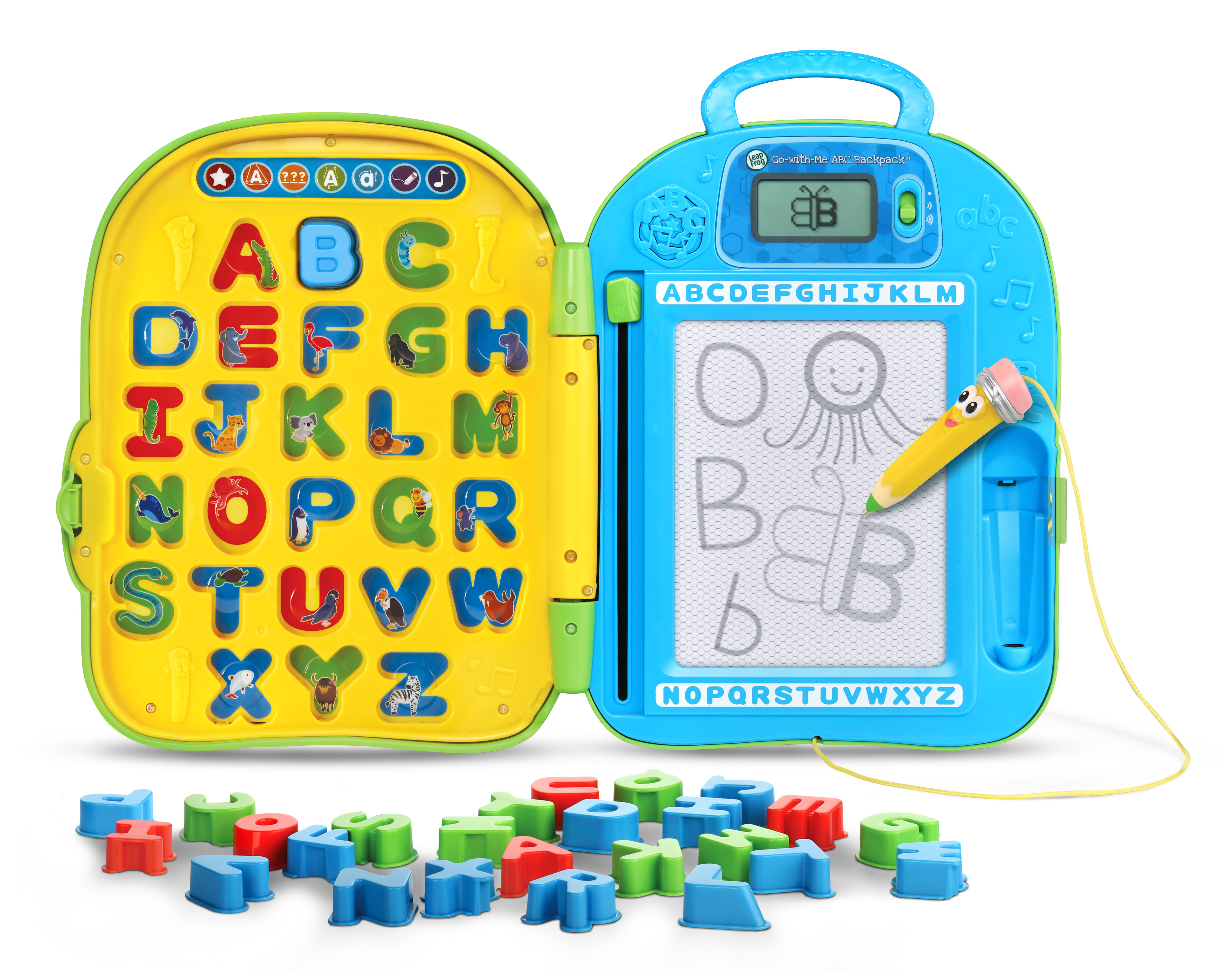 กระเป๋าเป้สอนหนังสือมหัศจรรย์ LeapFrog, Mr. Pencil's ABC Backpack, Preschool Learning Toy, Phonics Toy ลิขสิทธิ์แท้