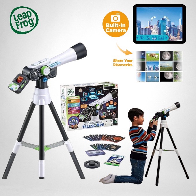 ใหม่ นำเข้า US LeapFrog Magic Adventures Telescope กล้องโทรทรรศน์ผจญภัยเวทมนตร์ 4,590 บาท