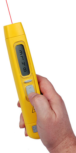 ATEX ET-2109LSR Intrinsically Safe Tachometer kit,Contact&Non-contact Operation,Meas.range:3.0～99999rpm
