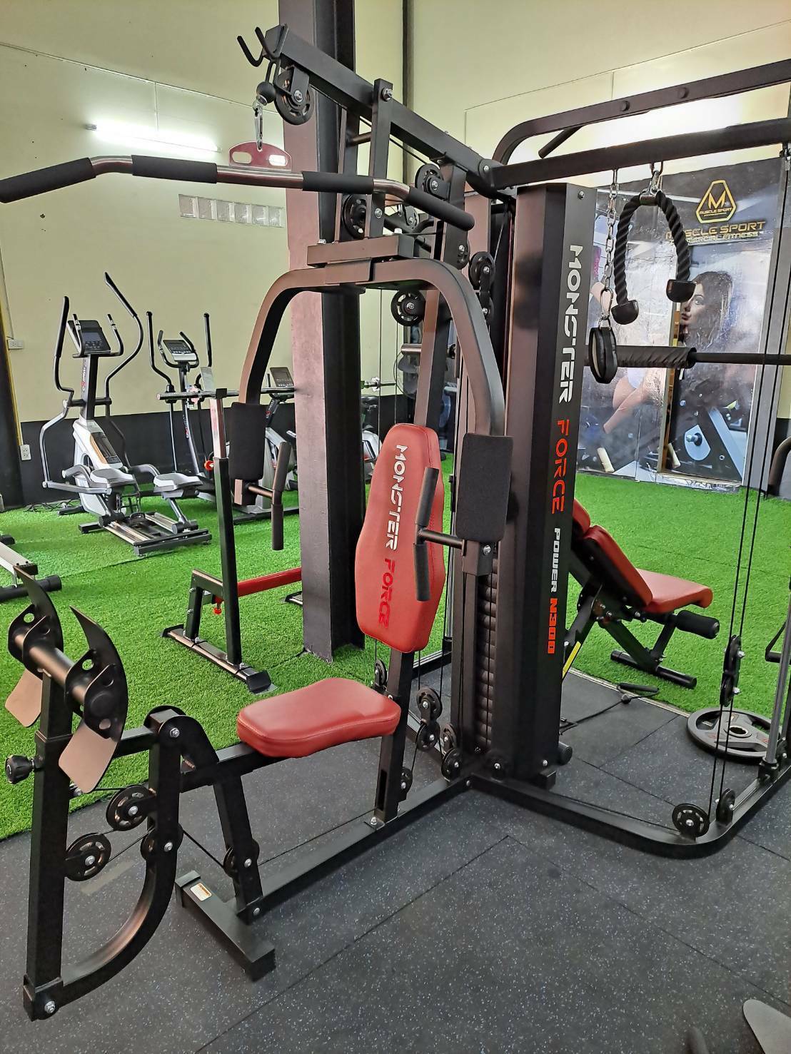Homegym&Smith Machine Monster Force N300 โฮมยิม&สมิทแมชชีน 2.5 STATION USA