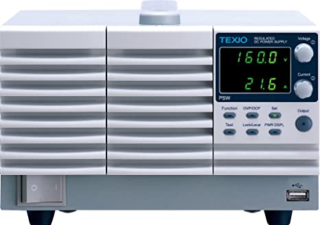Texio รุ่นPSW-1080L30เครื่องจ่ายไฟกระแสตรงWide range DC regulated power Supply(Switching method)(1,080Watt/0～30V/0～108A)
