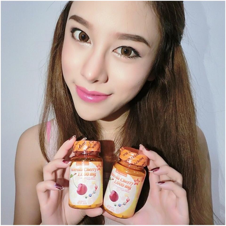 วิตามินซี Acerola Cherry 1000 mg อะเซโรล่า เชอร์รี่