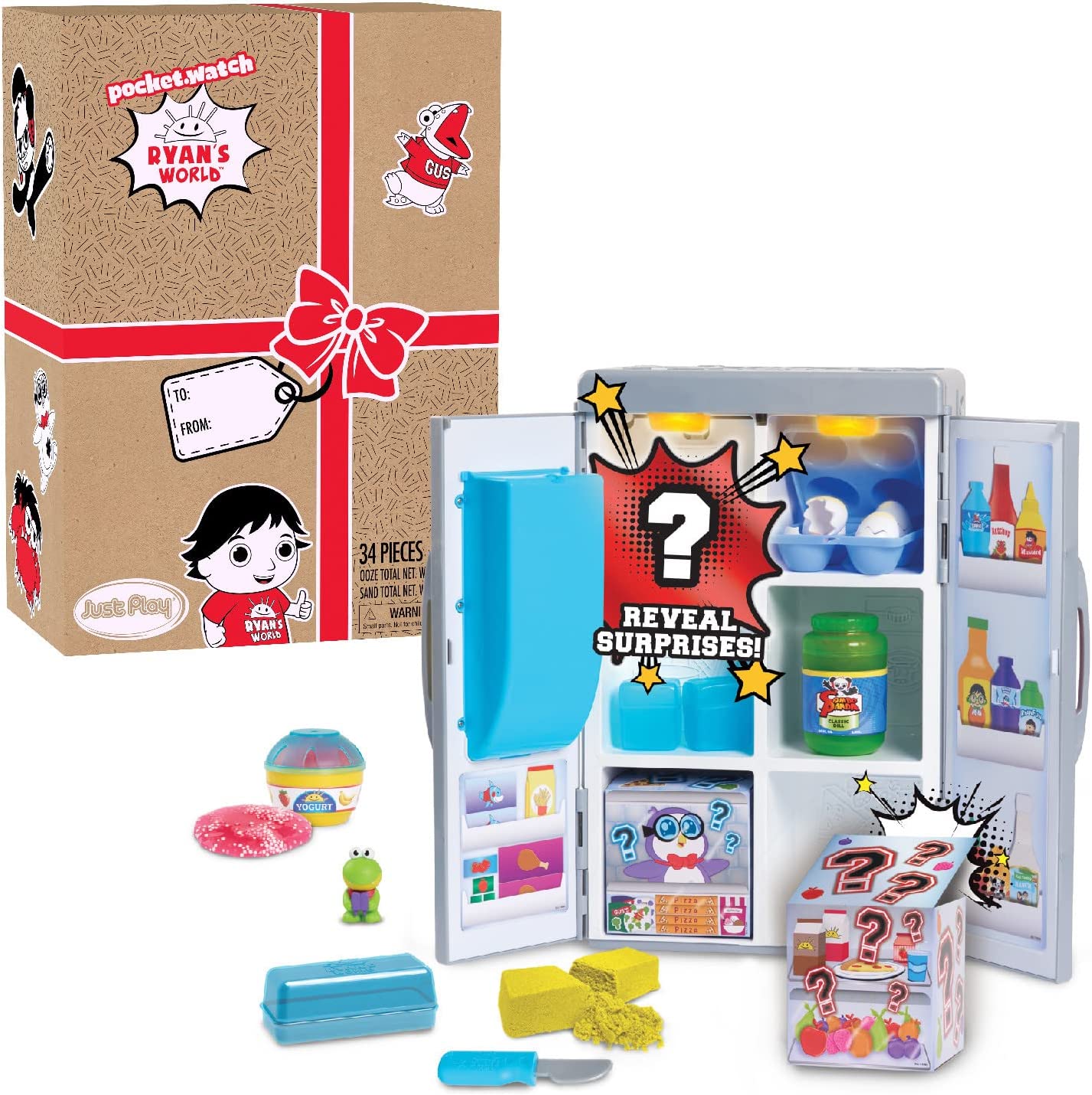 ตู้เย็นเซอร์ไพร์ส Just Play Ryan's World Ryan's World Fridge Surprise Novelty, Ages 3 Up ราคา 2,900 บาท