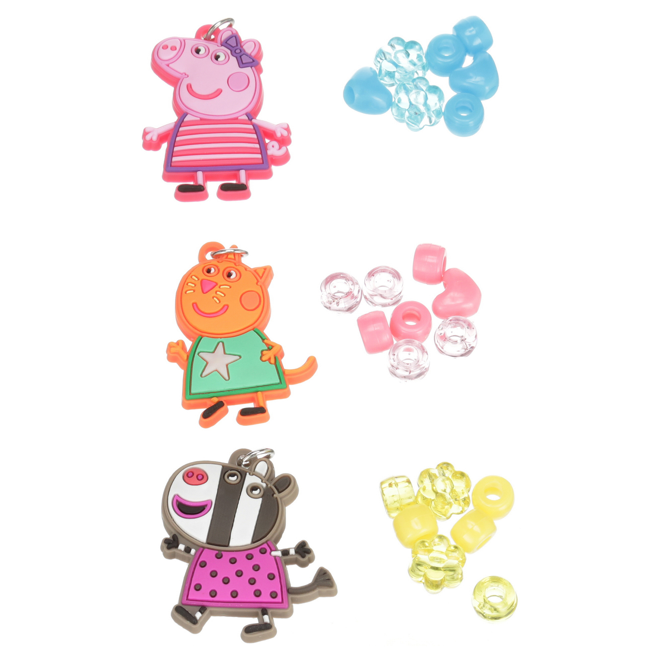Nickelodeon Peppa Pig Plastic Necklace Activity Set ชุดร้อยสร้อยคอลูกปัด