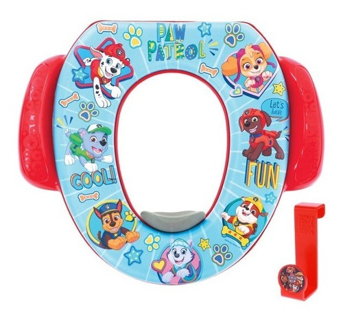 เบาะรองชักโครกเด็ก Paw patrol Soft Potty Seat สีฟ้าอ่อน