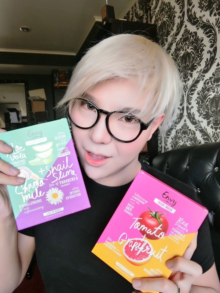 แผ่นมาส์กหน้า เวอรีน่า เอ็นวี่ เฟเชียล มาส์ก (Verena Envy Facial Mask)