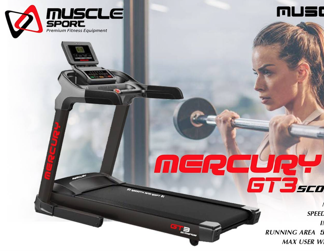 ลู่วิ่งไฟฟ้าAC Mercury GT3 / Touch Screen จอทัชสกรีน