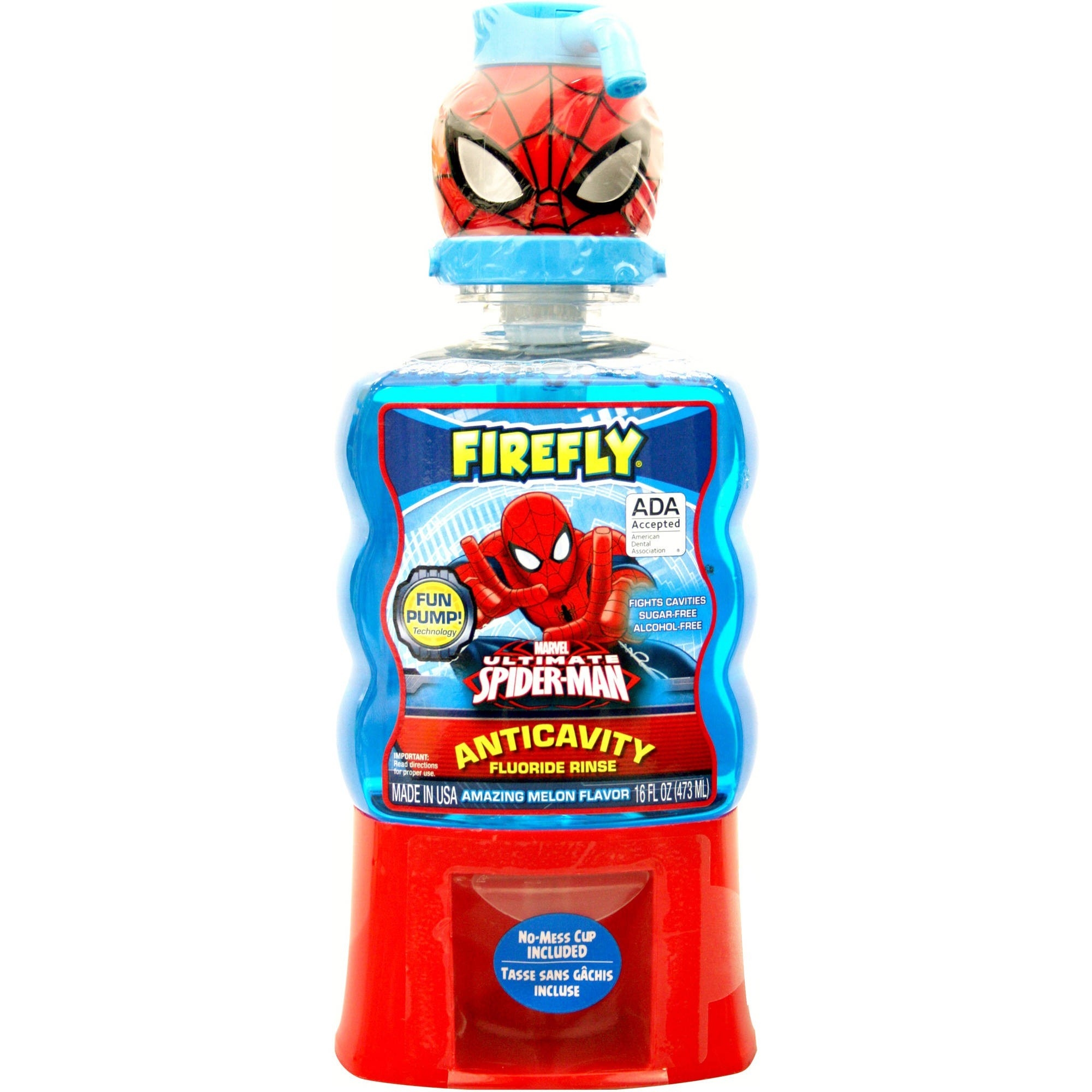 น้ำยาบ้วนปากเด็กผสมฟลูออไรด์ป้องกันฟันผุ My little pony Made in USA 🇺🇸 Firefly Pump Rinse 16 Ounce ราคา : 590 บาท