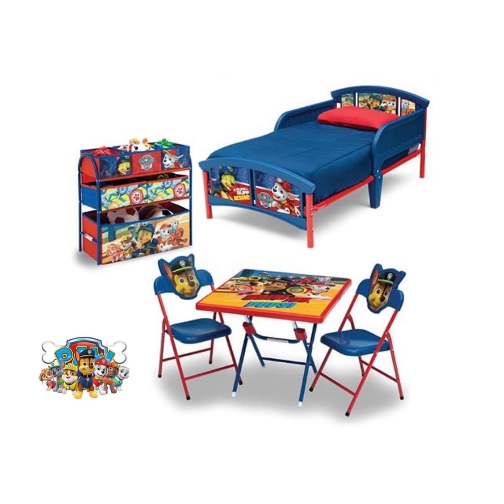 ชุดเซทเฟอร์นิเจอร์ห้องนอนเด็ก ลาย Paw Patrol 5 PIECE BEDROOM-IN-A-BOX