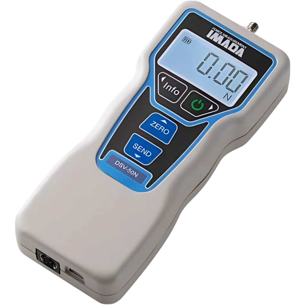 Imada รุ่น DSV-2N เครื่องวัดและทดสอบแรงแบบดิจิตอลความแม่นยำสูงหน่วยความจำภายใน , Digital Force Gauge for Handheld,w/Internal memory function ,capacity: 0 - 2.000 N ,resolution: 0.001 N