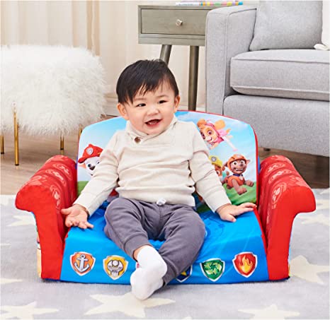 Marshmallow Furniture, Children's 2-in-1 Flip Open Foam Compressed Sofa ราคา 3,490 - บาท