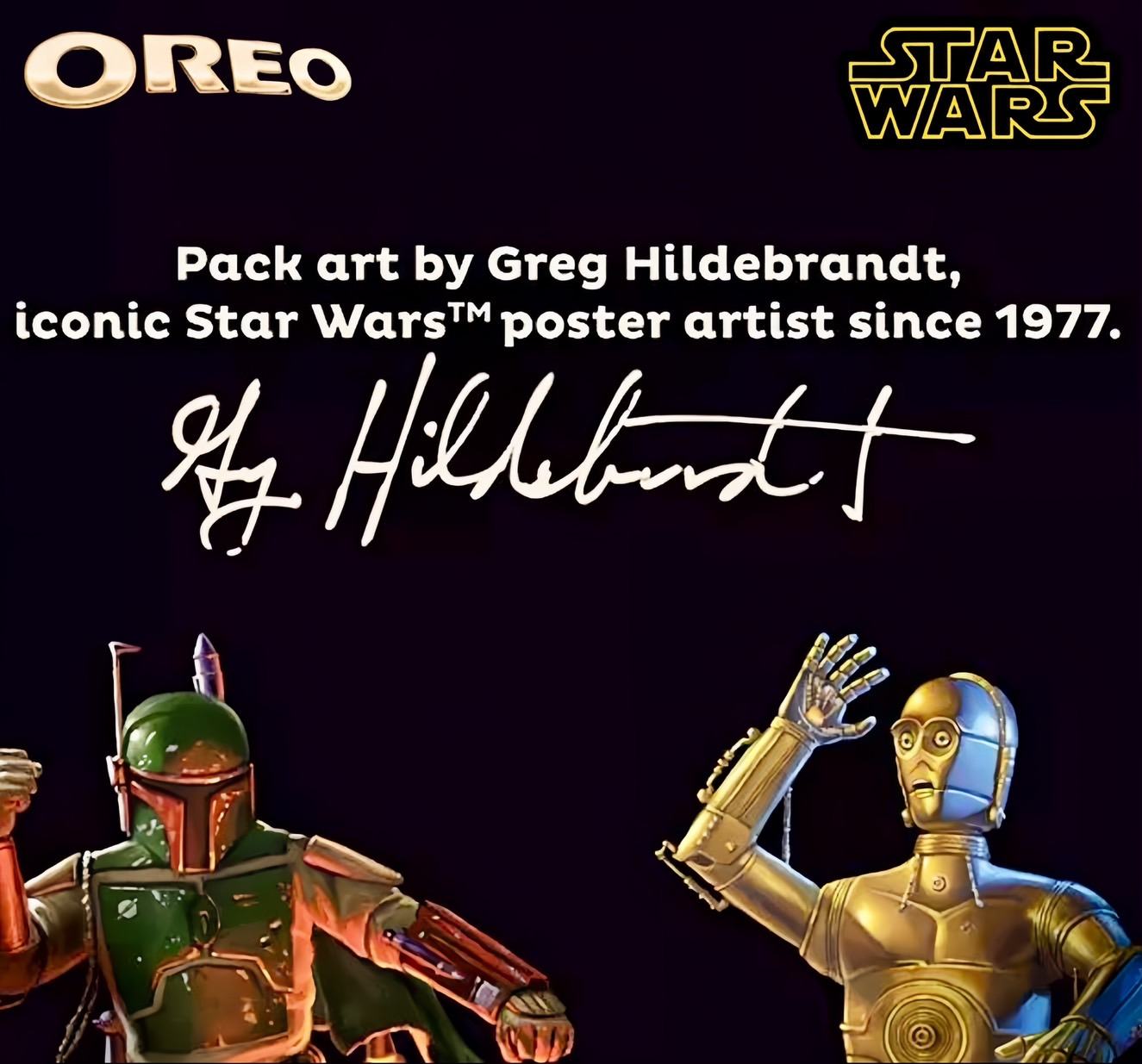 NEW🍪‼ นำเข้า🇺🇸 คุกกี้โอริโอ้ลาย STAR WARS™ OREO รุ่นพิเศษ ขนาด 29 g ออนซ์ ที่มีลายนูนตัวละครของ STAR WARS™ 20 แบบ ราคา 60 บาท/ชิ้น