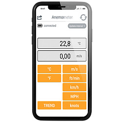PCE รุ่นBDA-10 เครื่องวัดการไหลของอากาศAir Flow Meter