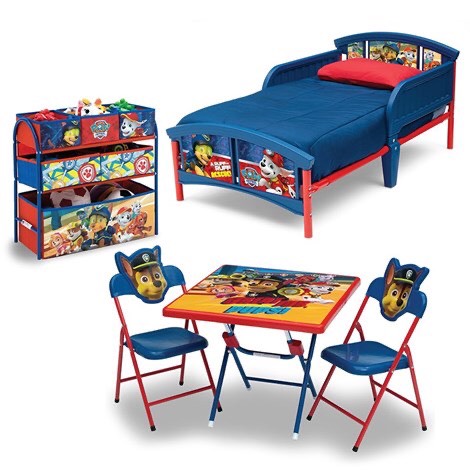 ชุดเซทเฟอร์นิเจอร์ห้องนอนเด็ก ลาย Paw Patrol 5 PIECE BEDROOM-IN-A-BOX