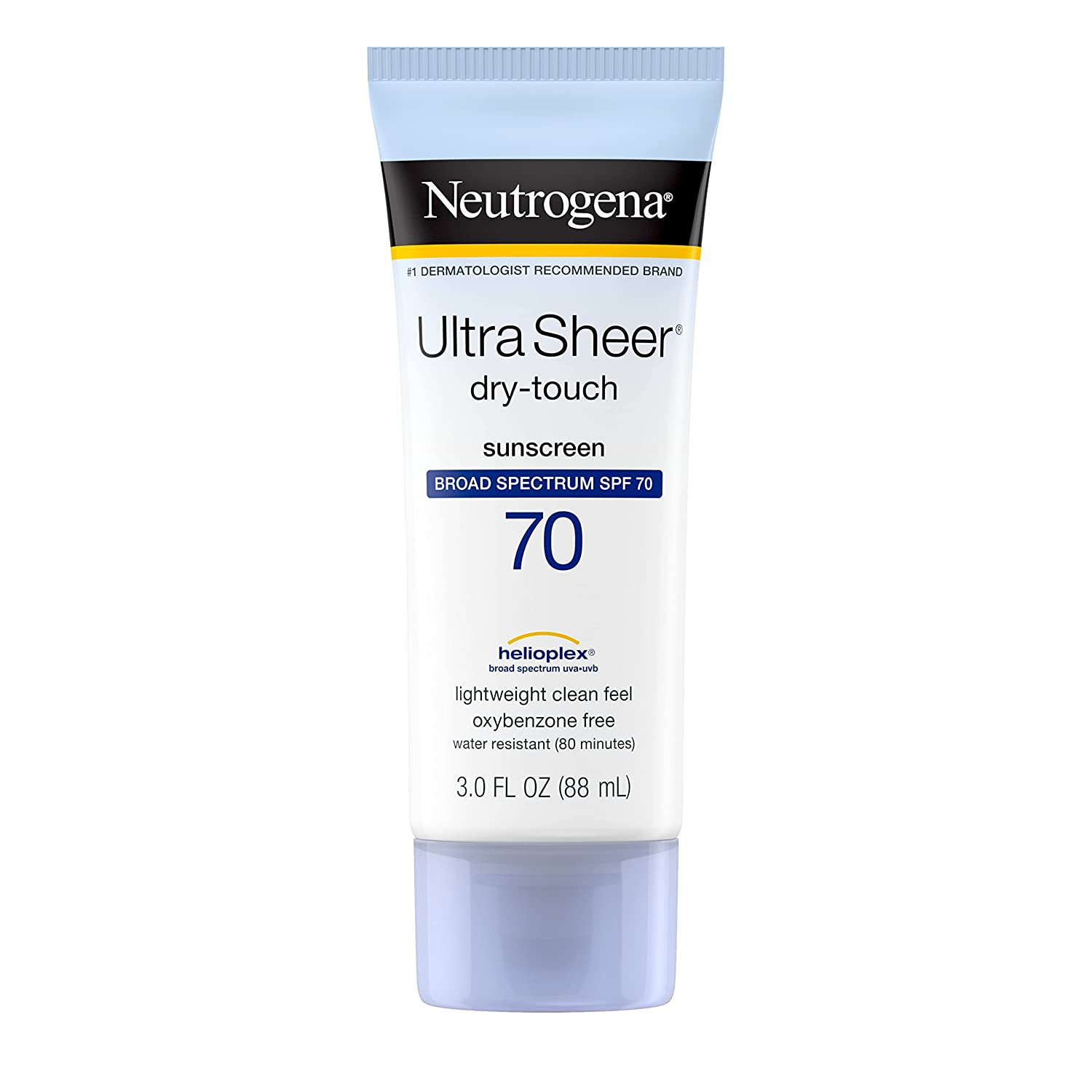 ครีมกันแดดNeutrogena Ultra Sheer Dry-Touch Sunscreen Lotion, Broad Spectrum SPF 70 UVA/UVB ราคา 590 บาท