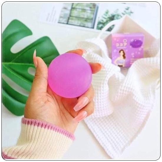 สบู่คอลลเจน ไวท์ โซป Collagen White Soap FONDOKMAI สบู่ฝนดอกไม้