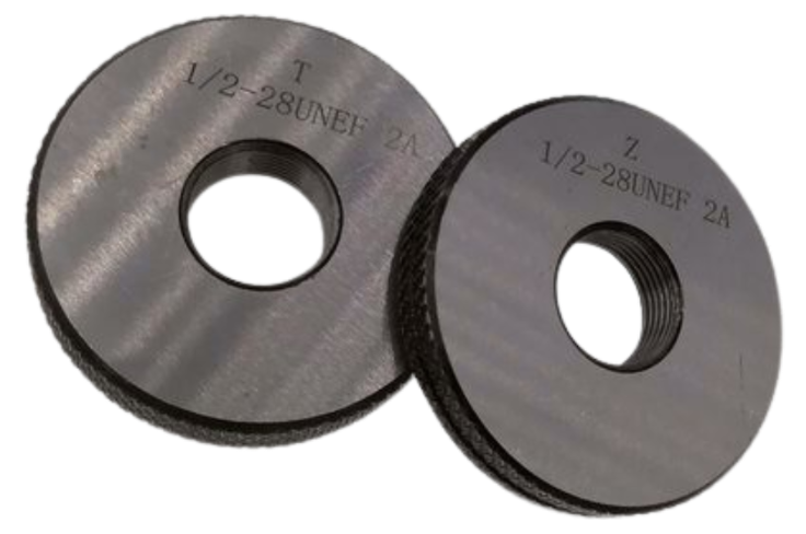 15/16”-20UNEF-2Aเกจวัดเกลียวนิ้วสำหรับวัดเกลียวนอก,Thread Ring Gauge,Class-2A,Go-NoGo set