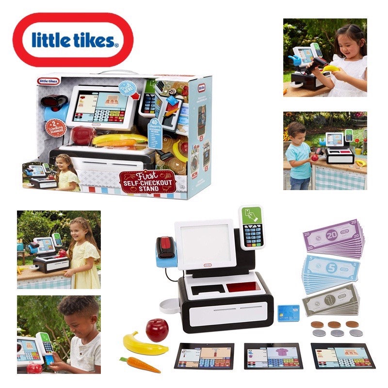 แคชเชียร์อัจฉริยะLittle Tikes First Self-Checkout Stand Play Cash Register 3+ ราคา 2,490.- บาท