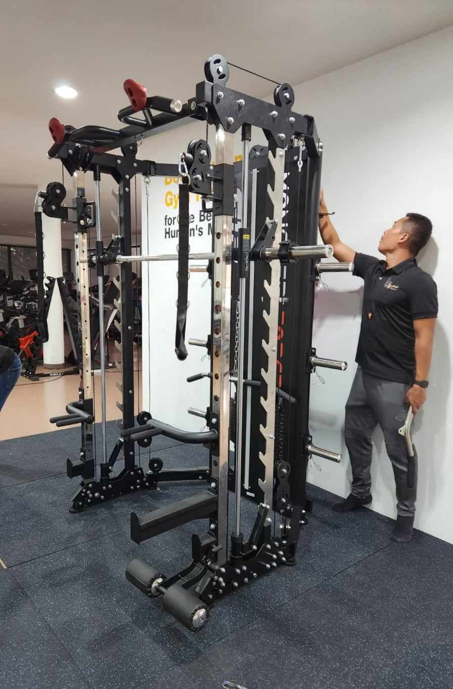 Smith Machine MONSTER FORCE G12 Folding, สมิทแมชชีนG12 พับได้