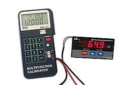 PCE รุ่น123-ICA incl. ISO Calibration Certificate Multifunction เครื่องมือวัดงานด้านสอบเทียบCalibrator