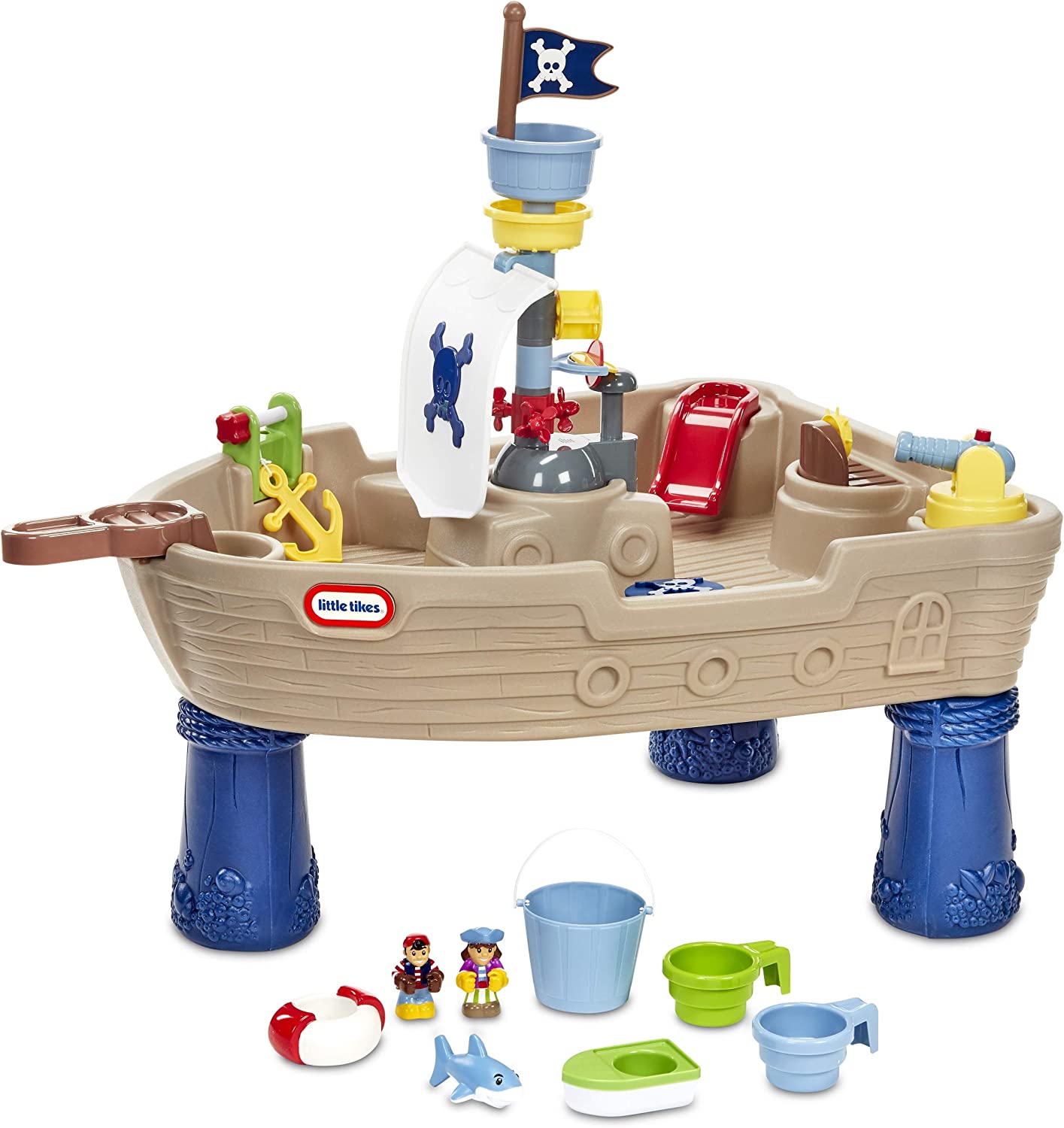 โต๊ะกิจกรรมเล่นน้ำ Little Tikes Treasure Trove Water Table and Role Play Pirate Ship ราคา 7,490 บาท
