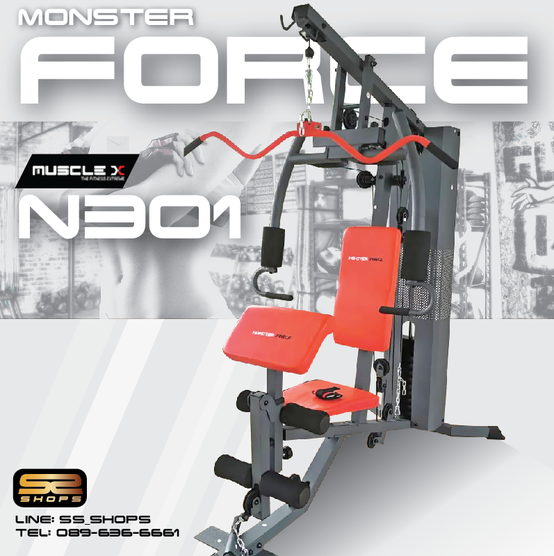 Homegym MONSTER FORCE N301 / 1 สถานี
