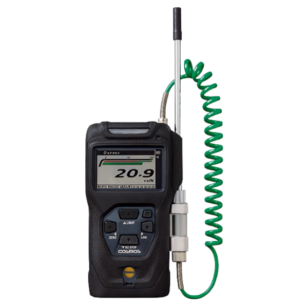 NewCosmos รุ่นXP-3380IIเครื่องตรวจจับออกซิเจนแบบพกพา,Portable Oxygen Detector,Detection range:0-25 Vol%