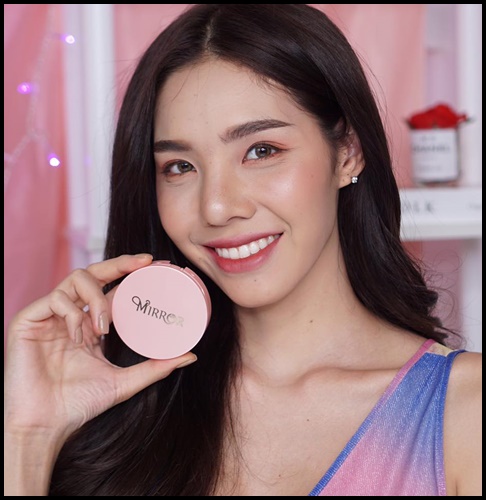 แป้งมิลเลอร์ MIRROR Natural Skin & Oil Control Foundation Powder