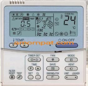 Remote Control รีโมท อะไหล่ สำหรับเครื่องปรับอากาศ แอร์ เทรน TRANE สำเนา สำเนา สำเนา