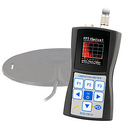 PCE Instruments รหัส VM-31-WB เครื่องสำหรับตรวจสอบสภาพการณ์Condition Monitoring Human Vibration Meter with Whole-Body Sensor