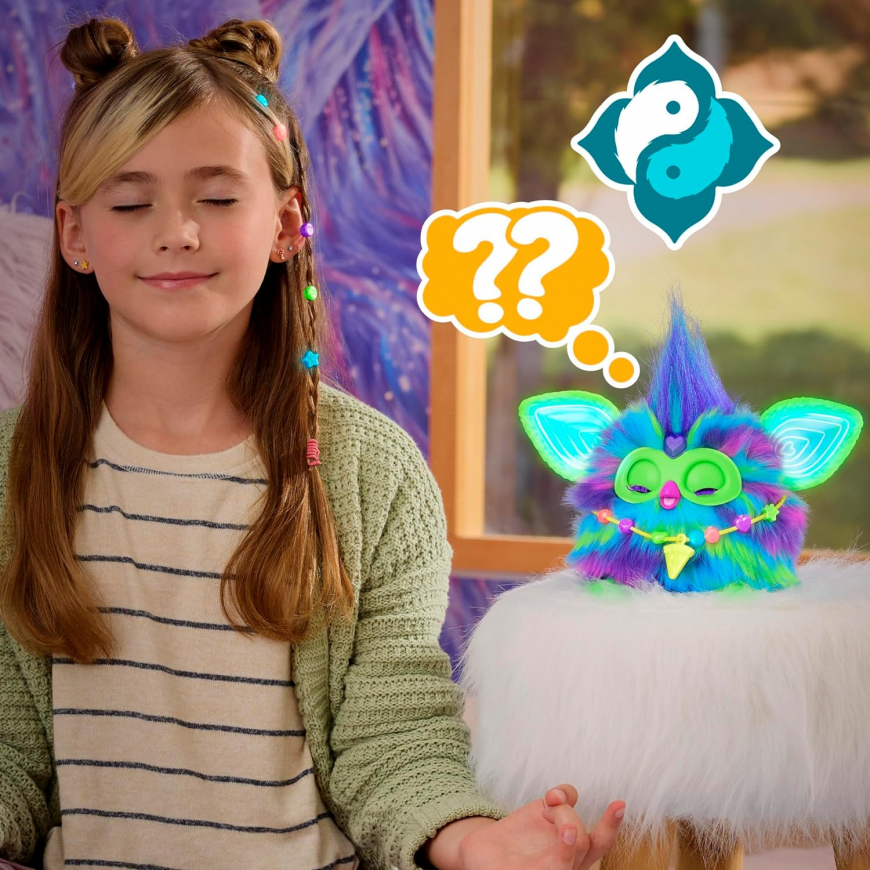 ของแท้🇺🇸📢 ตุ๊กตาเฟอร์บี้Furby Galaxy Edition, Glow in The Dark, เครื่องประดับแฟชั่น 15 ชิ้น ราคา 3,590 บาท