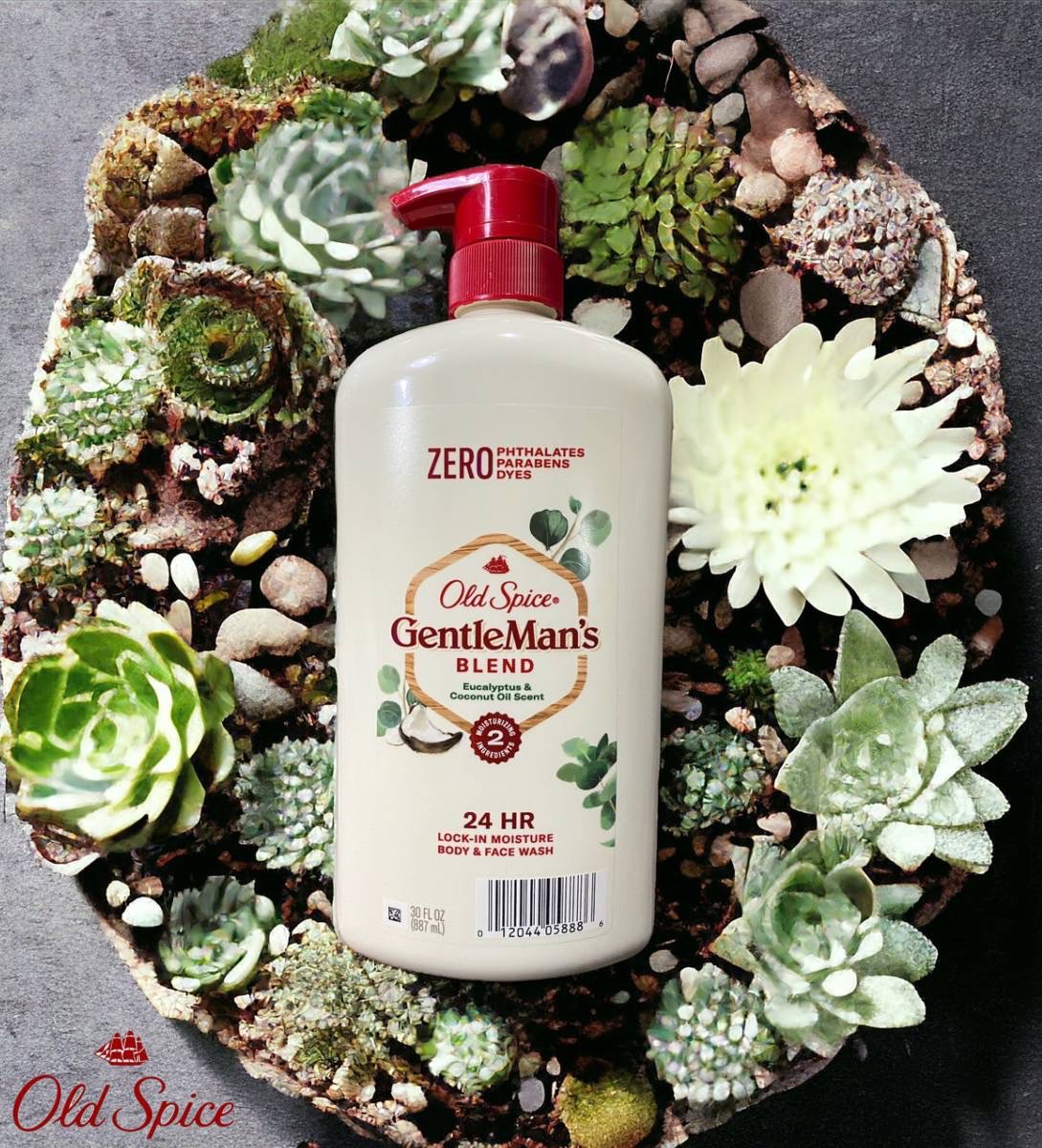 New สินค้านำเข้าจาก USA Old Spice GentleMan's Blend Body Wash, 30 Fluid Ounce Product Details 30 FL Oz. 650 - 1,250 บาท