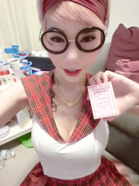 สบู่ฝนฝน วิตามินซี คอลลาเจน (Vitamin-C collagen soap By Fon Fon)