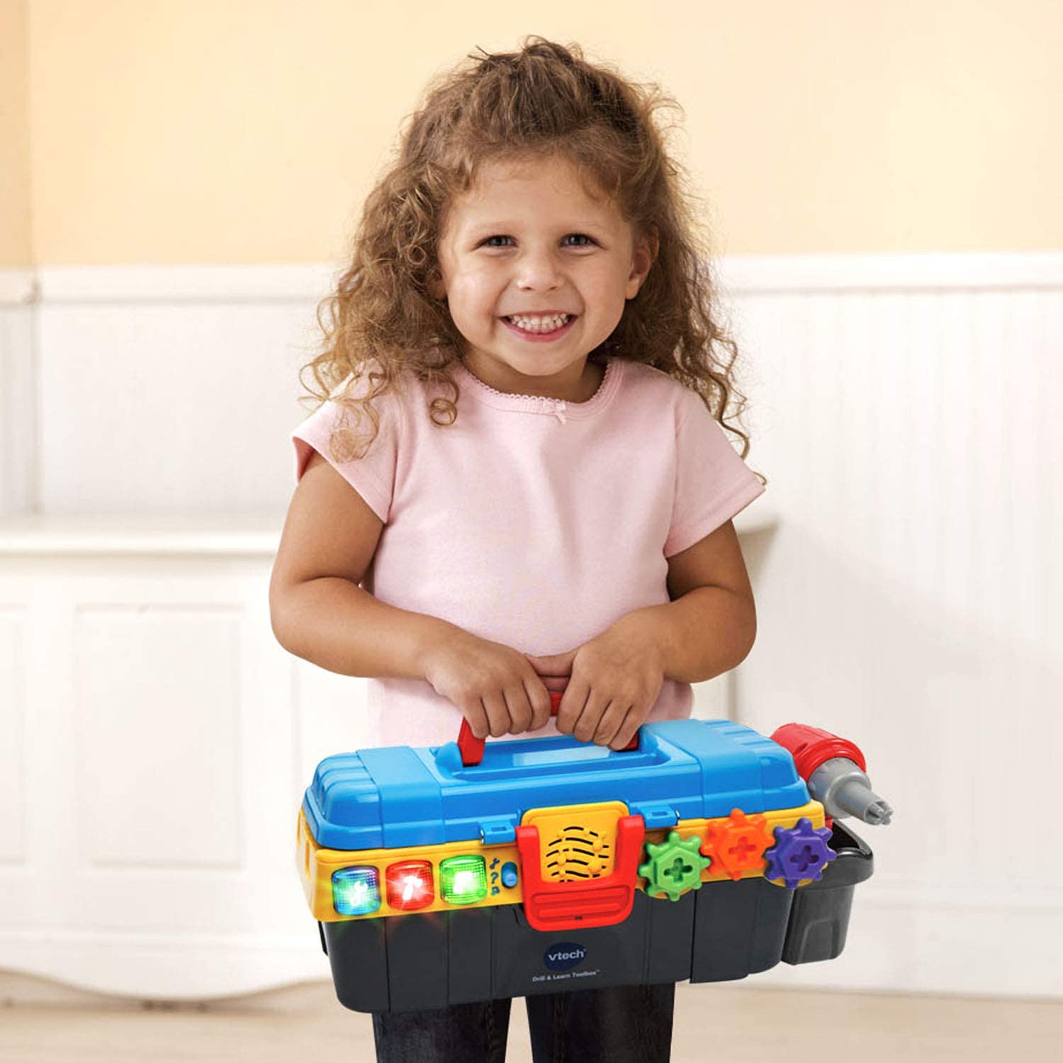 VTech Drill and Learn Toolbox With Working Drill and Tools ราคา 1,890 - บาท