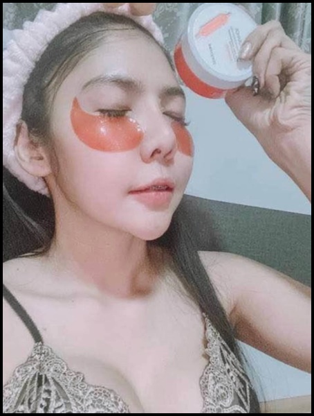 มาร์คใต้ตา IMAGES EYE MASK BLOOD ORANGE