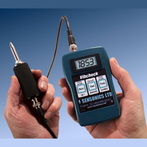 Sensonics รุ่นVibCheck เครื่องวัดความสั่นสะเทือน,Portable vibration meter according to ISO 2372