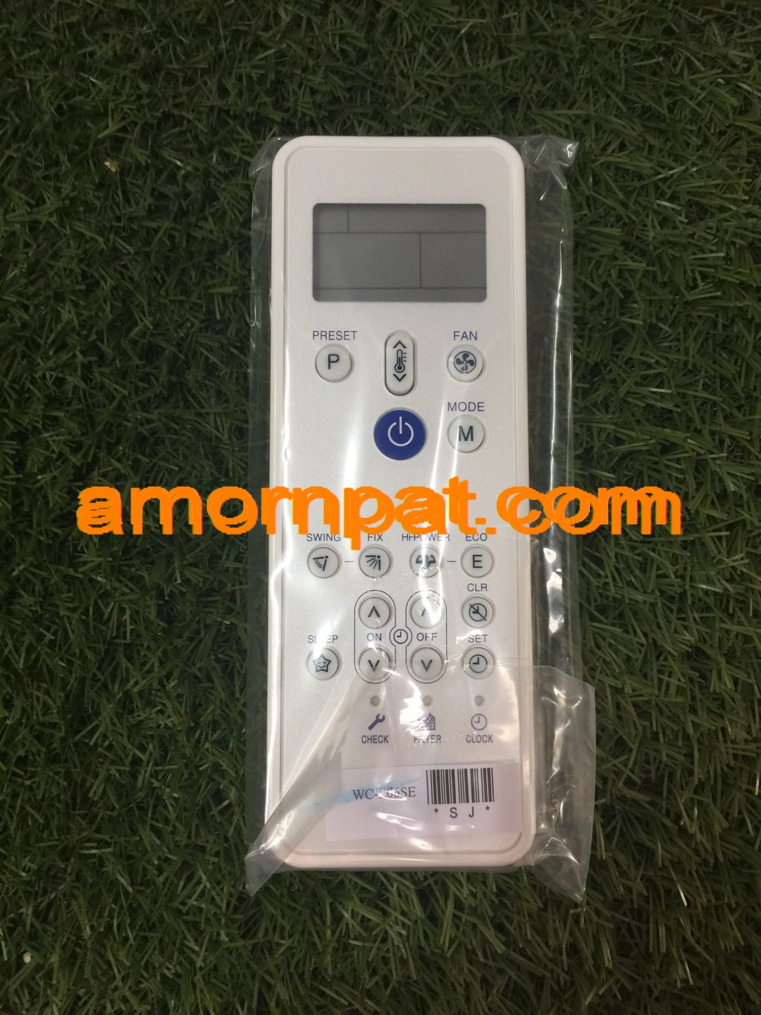 Remote รีโมท อะไหล่ สำหรับ เครื่องปรับอากาศ แคเรียร์ Carrier สำเนา