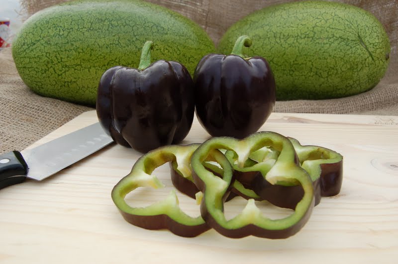 พริกหวานสีม่วง - Purple Beauty Pepper