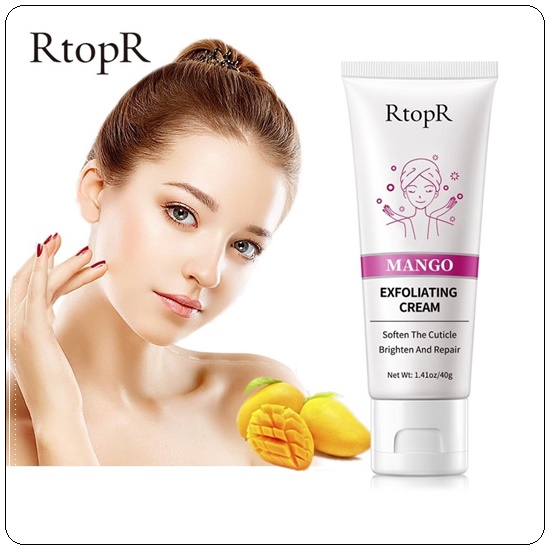 เจลมะม่วงสครับผิว RtopR mango Exfoliating Cream เจลขัดสิวเสี้ยน