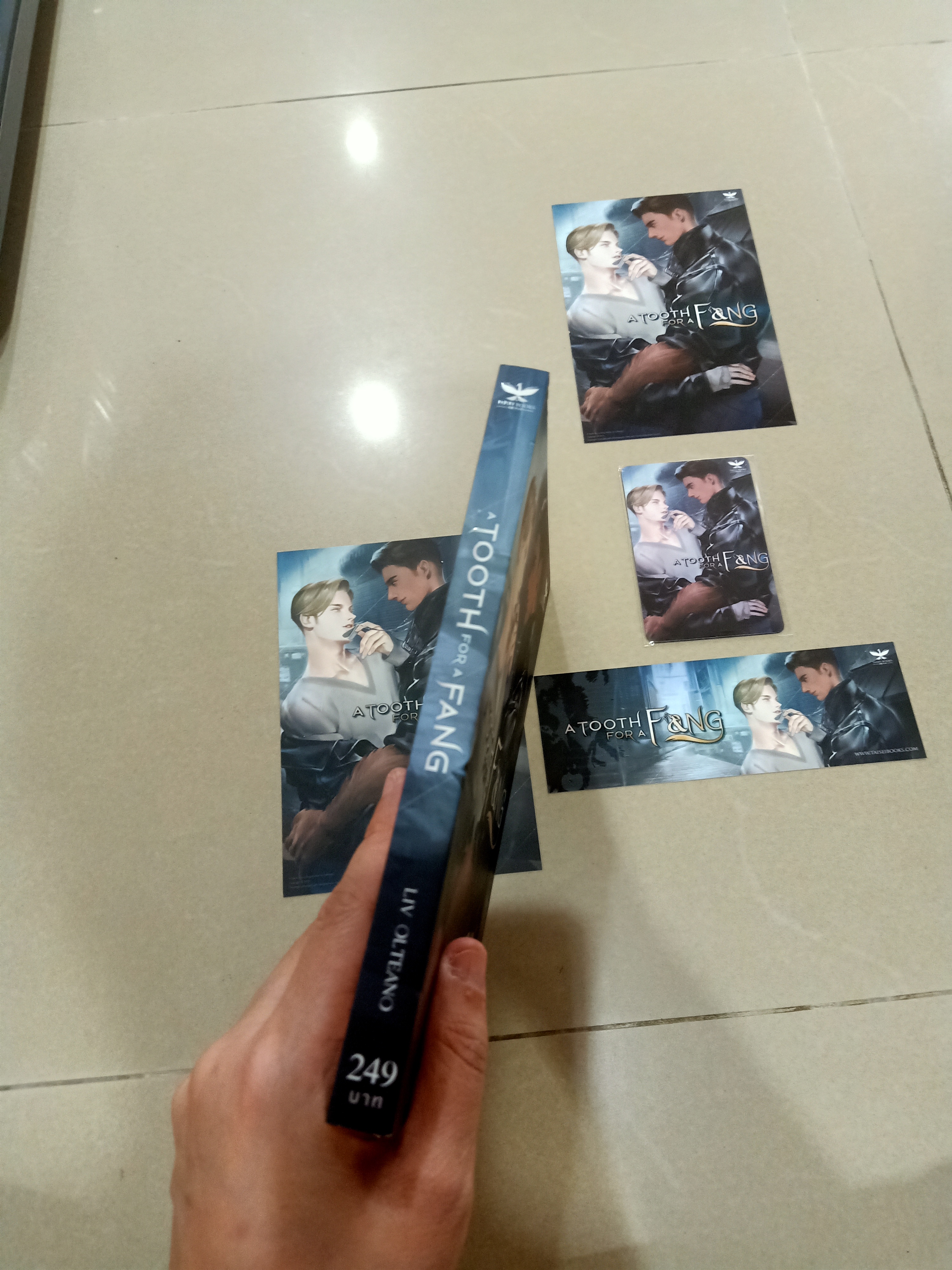 นิยายแปล A Tooth for a fang