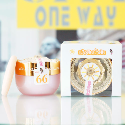 แป้งดินน้ำมันพริตตี้ (Ver.66 Bounce Up Pact SPF50/PA+++)